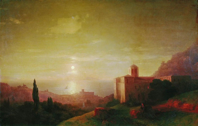 Nacht bij maanlicht aan de rand van de zee in de Krim - Ivan Aïvazovski

Source:
Nuit au clair de lune au bord de la mer en Crimée - Ivan Aïvazovski