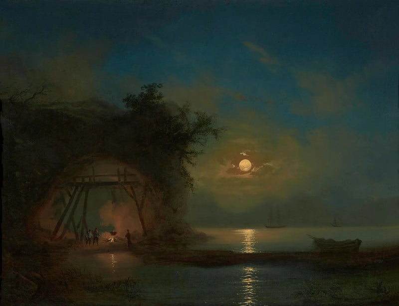 Nacht bij maanlicht - Ivan Aïvazovski

Source:
Nuit au clair de lune - Ivan Aïvazovski