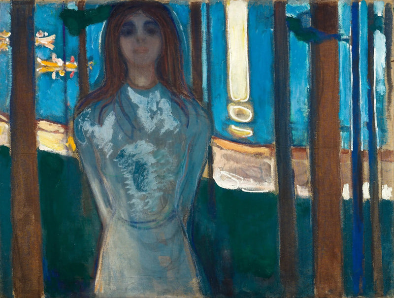 Zomeravond. De Stem - Edvard Munch
