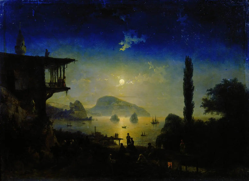 Nacht van de maan in de Krim, Gurzuf - Ivan Aïvazovski

Source:
Nuit de lune en Crimée, Gurzuf - Ivan Aïvazovski