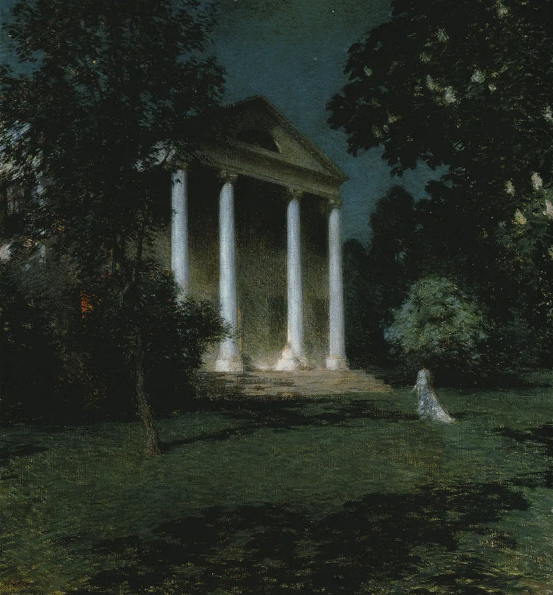 Nacht in mei - Willard Metcalf