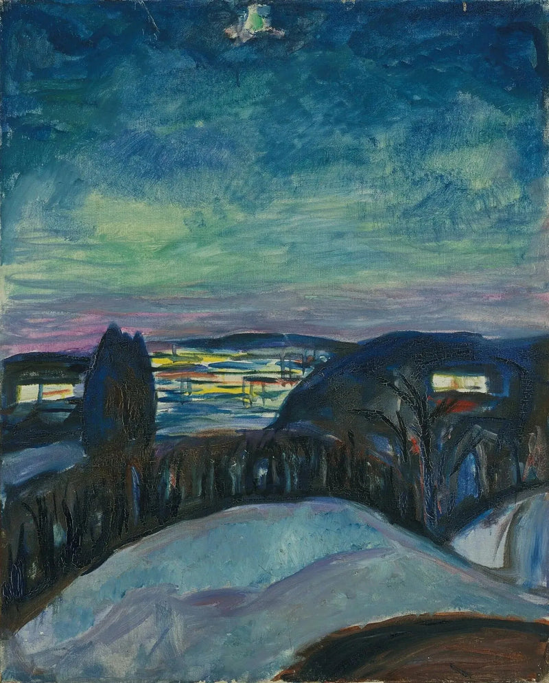 Sterrennacht - Edvard Munch