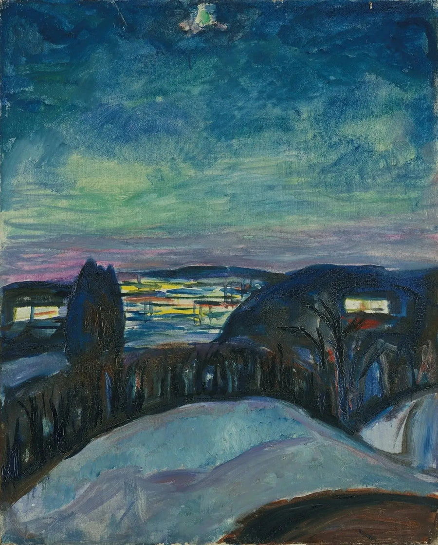 Sterrennacht - Edvard Munch