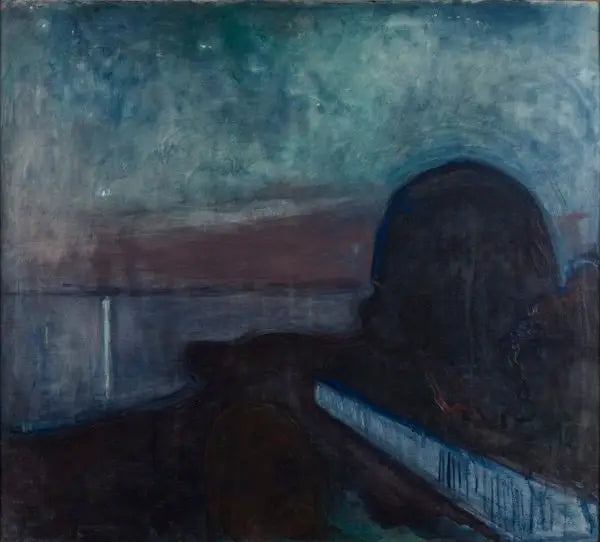 Sterrennacht - Edvard Munch