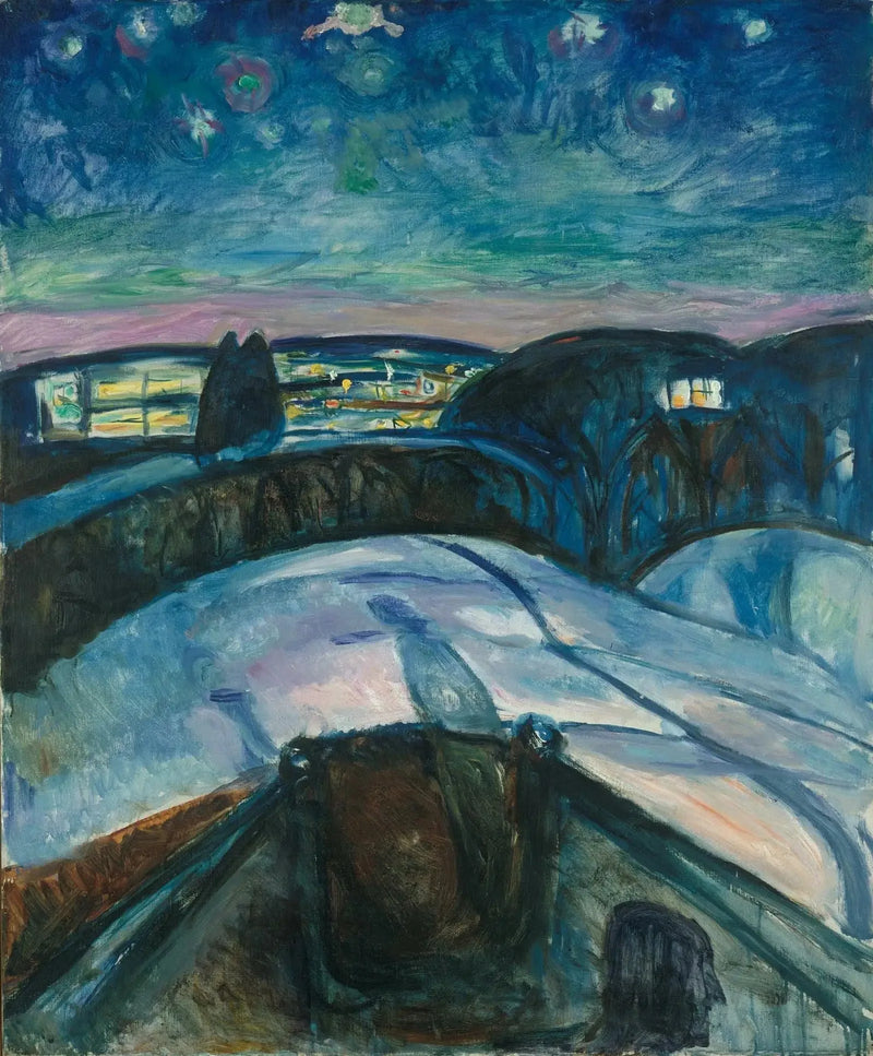 Sterrennacht - Edvard Munch