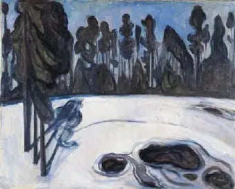Sterrennacht - Edvard Munch