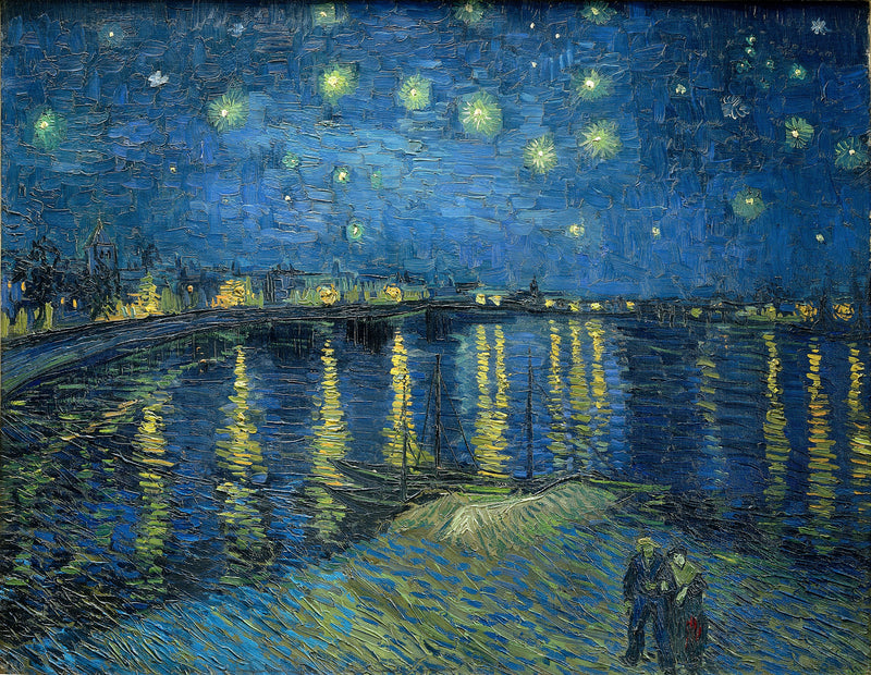 De Sterrennacht op de Rhône - Vincent van Gogh
