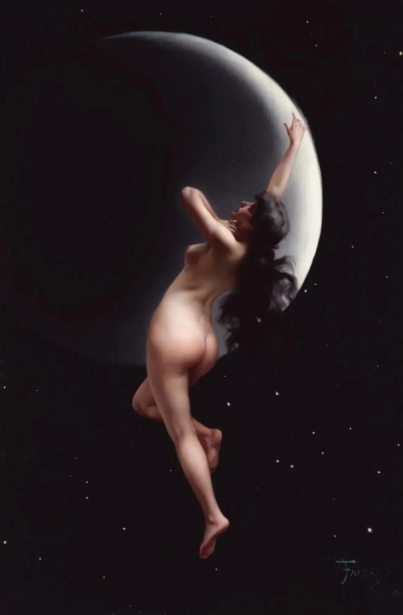 Nymphe van de Maan - Luis Ricardo Falero

Source:
Nymphe de la Lune - Luis Ricardo Falero