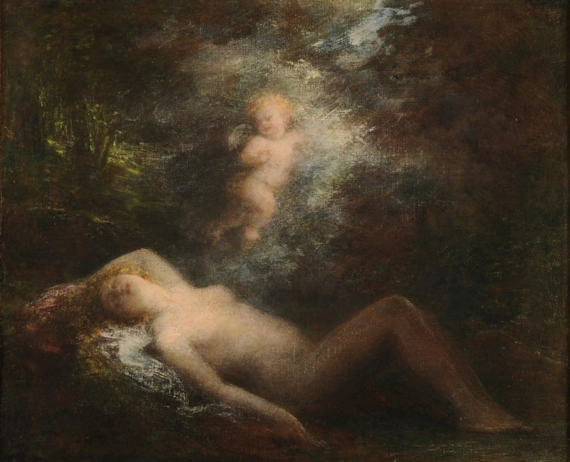 Slaapende nimf - Henri Fantin-Latour

Source:
Nymphe endormie - Henri Fantin-Latour