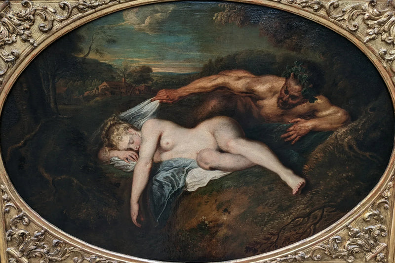 Nymphe en Satyr - Antoine Watteau