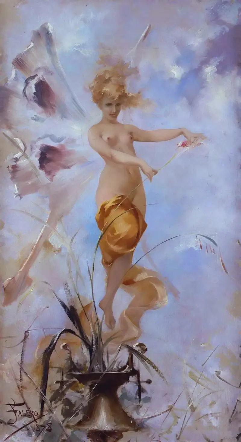 Nymphe - Luis Ricardo Falero

Source:
Nymphe - Luis Ricardo Falero