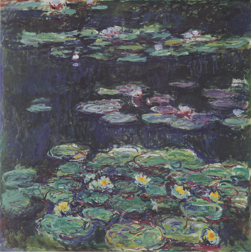 Witte en gele waterlelies - Claude Monet