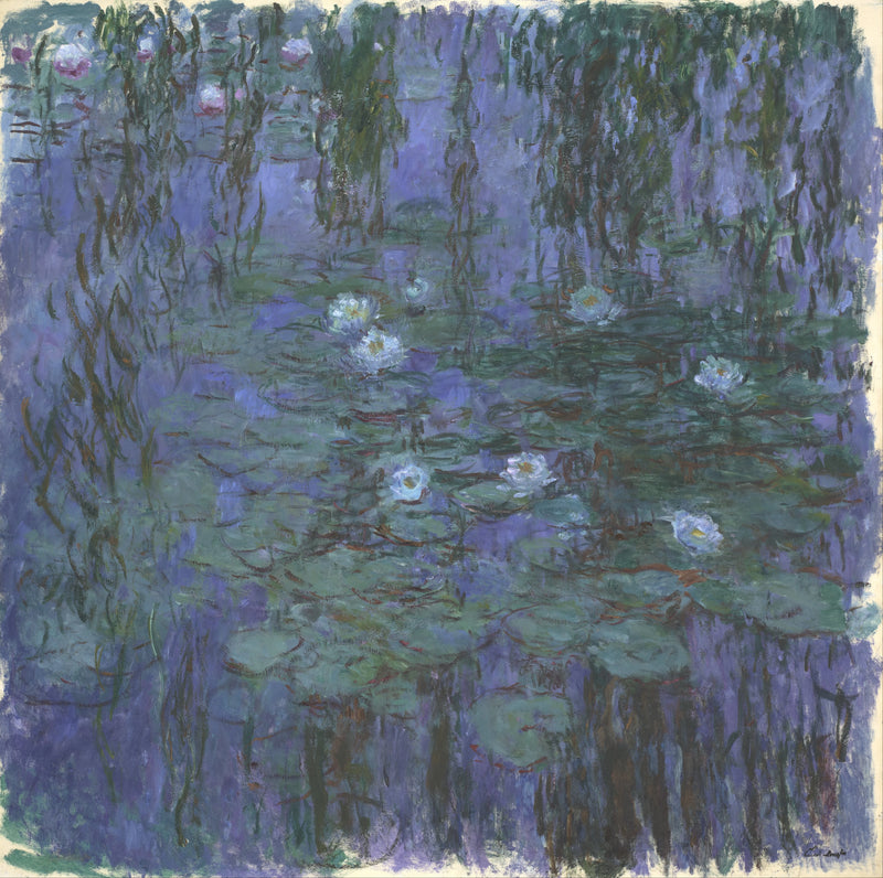 Blauwe Waterlelies, Musée d'Orsay W1853 - Claude Monet