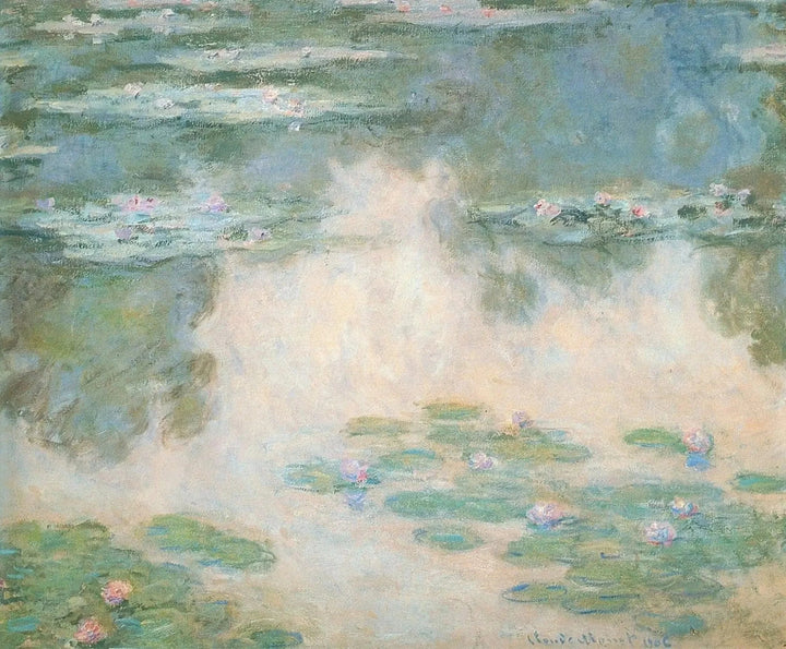 Waterlelies, Mohamed Mahmoud Khalil museum W1695 - Claude Monet
