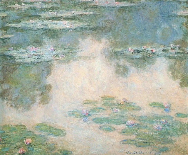 Waterlelies W1695 - Claude Monet