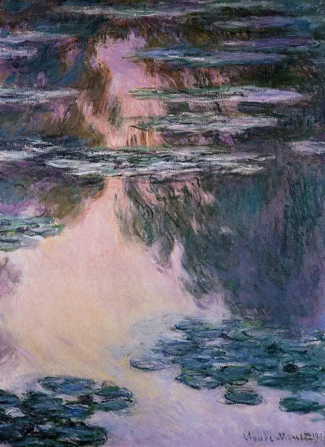 Het waterleliesbekken W1715 - Claude Monet