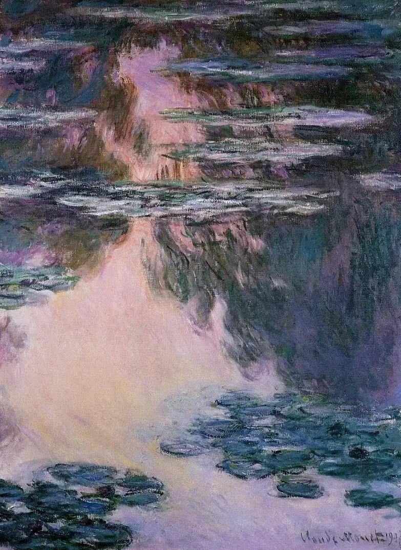 Het waterleliesbekken W1715 - Claude Monet