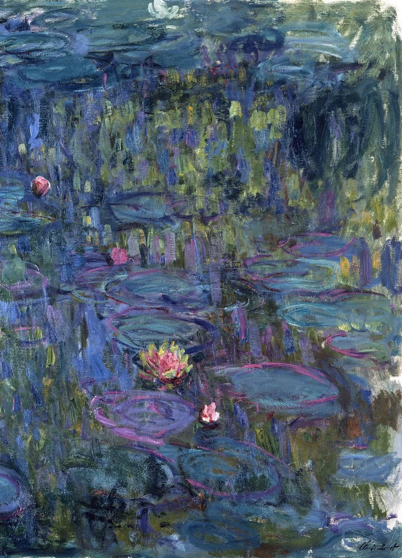 Waterlelies, Gunma Museum W1794 - Claude Monet