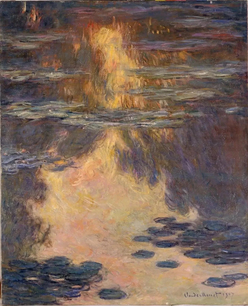 Waterlelies, Kuboso W1713 - Claude Monet