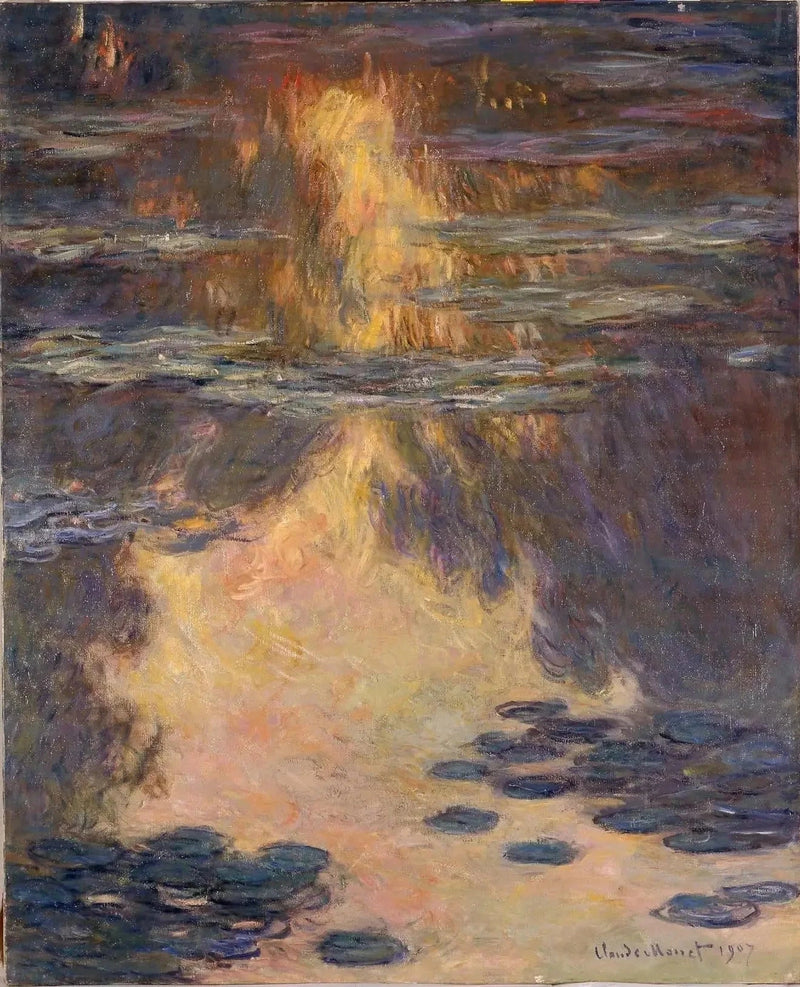 Waterlelies, Kuboso museum W1713 - Claude Monet