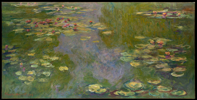 De vijver met waterlelies - Claude Monet