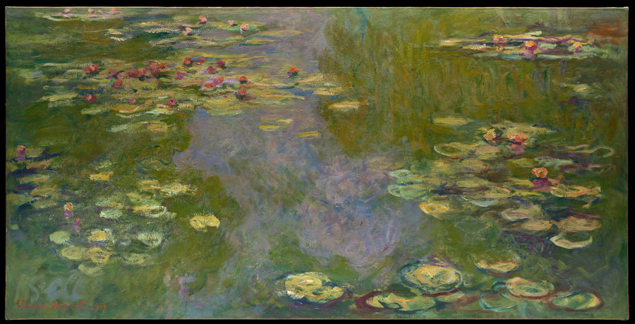 De vijver met waterlelies - Claude Monet