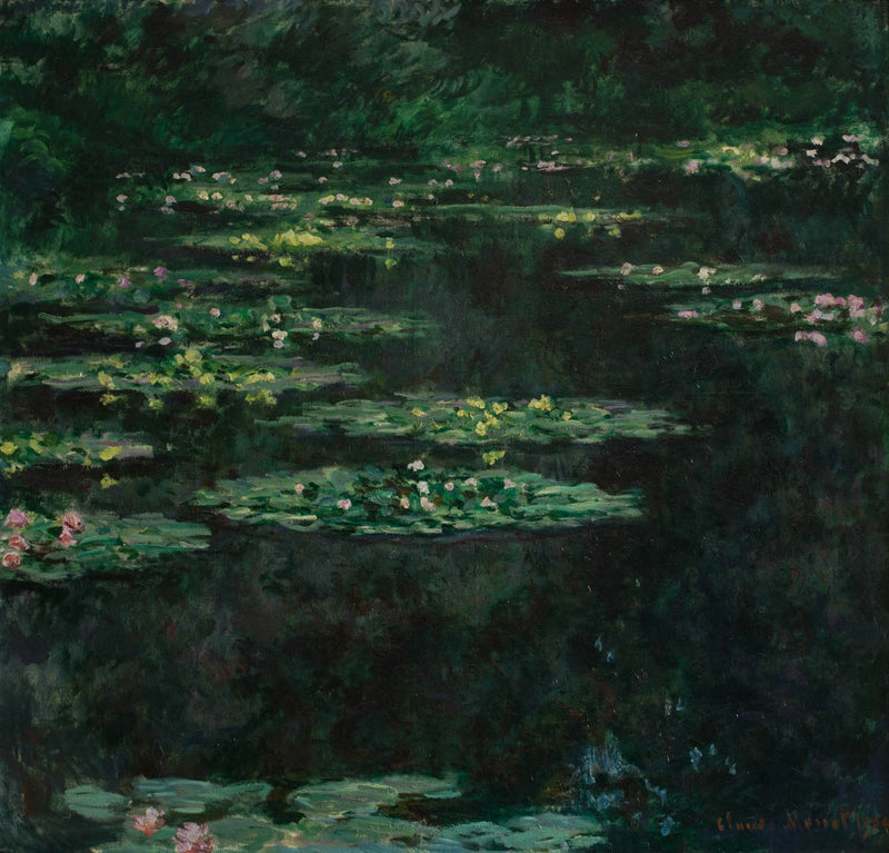 De waterlelies W1664 - Claude Monet