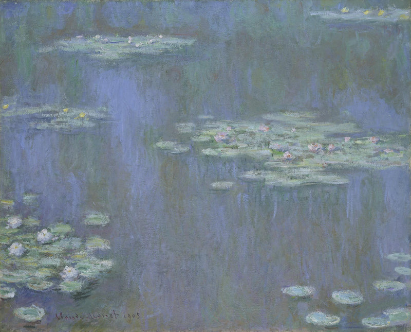 Waterlelies W1680 - Claude Monet