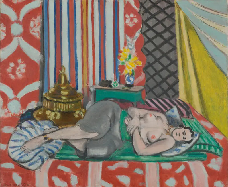 Odalisque met grijze broek - Henri Matisse