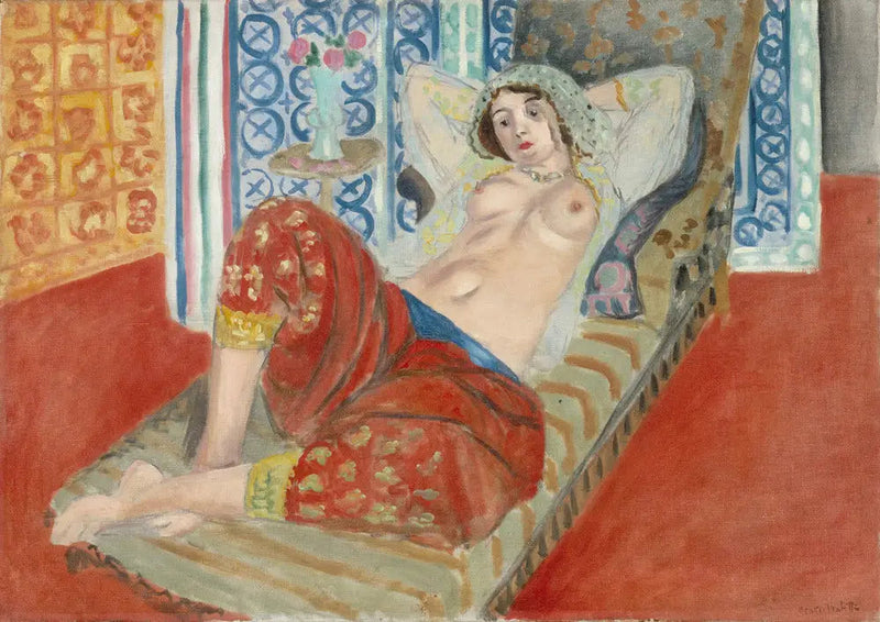 Odalisque met de rode broek - Henri Matisse