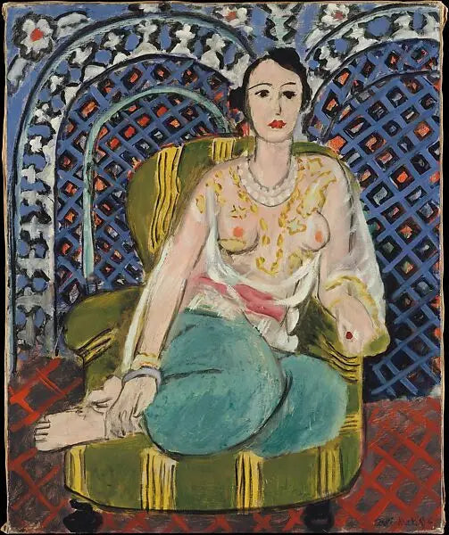 Zittende Odalisque - Henri Matisse