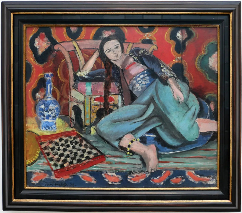 Odalisque in de fauteuil - Henri Matisse