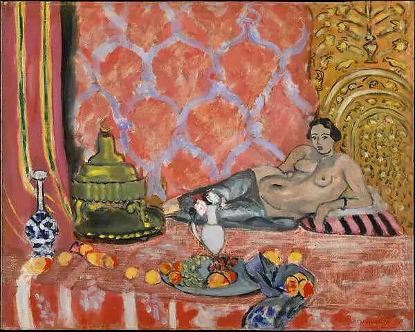 Odalisque met grijze broek - Henri Matisse