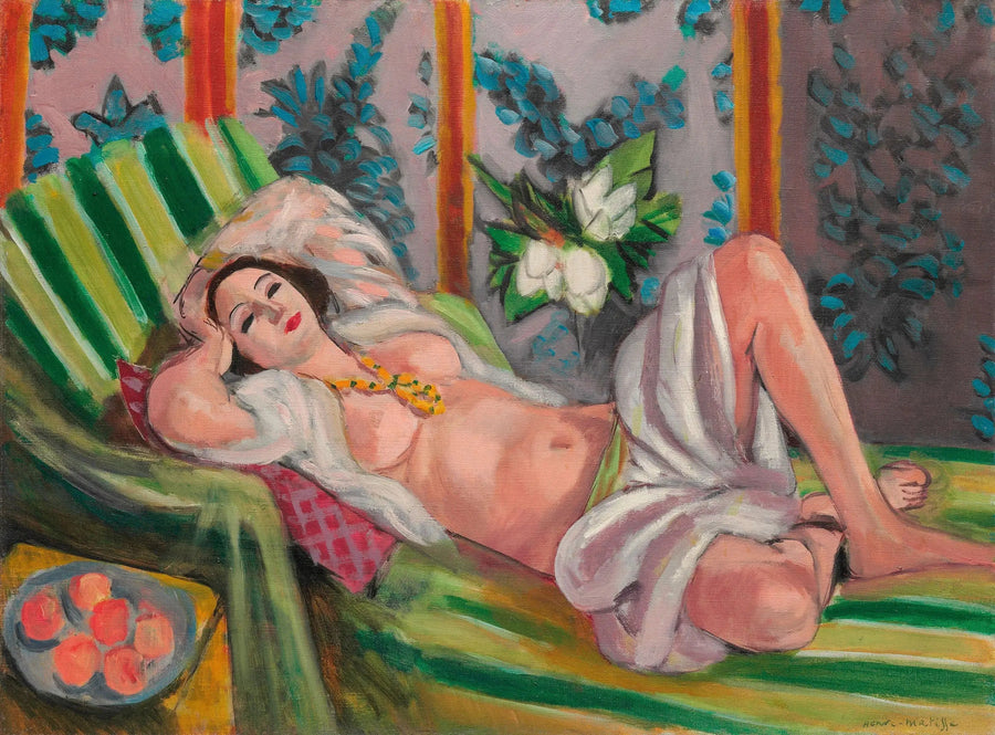 Odalisque met magnolia's - Henri Matisse