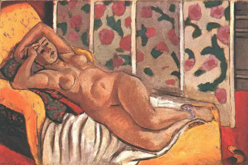 Gele Odalisque - Henri Matisse