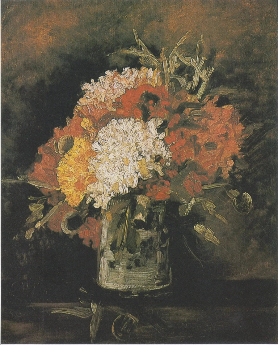 Vaas met anjers - Vincent van Gogh