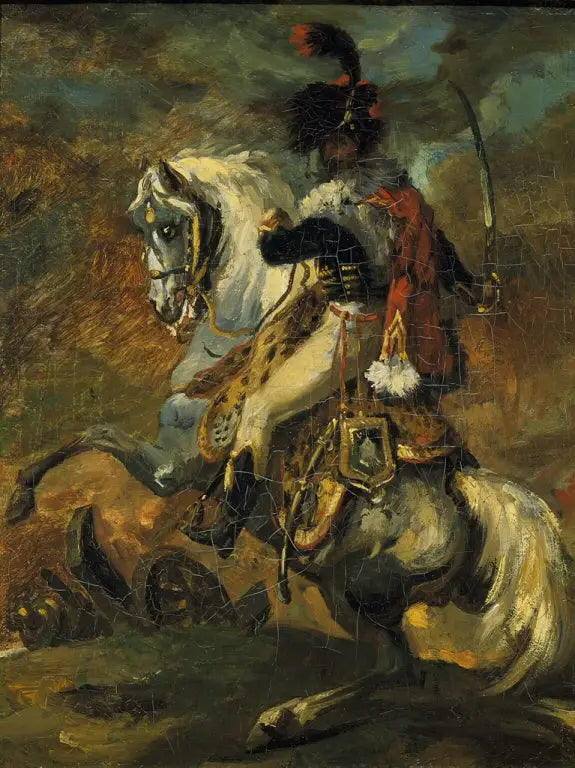 Officier van de keizerlijke garde te paard - Théodore Géricault