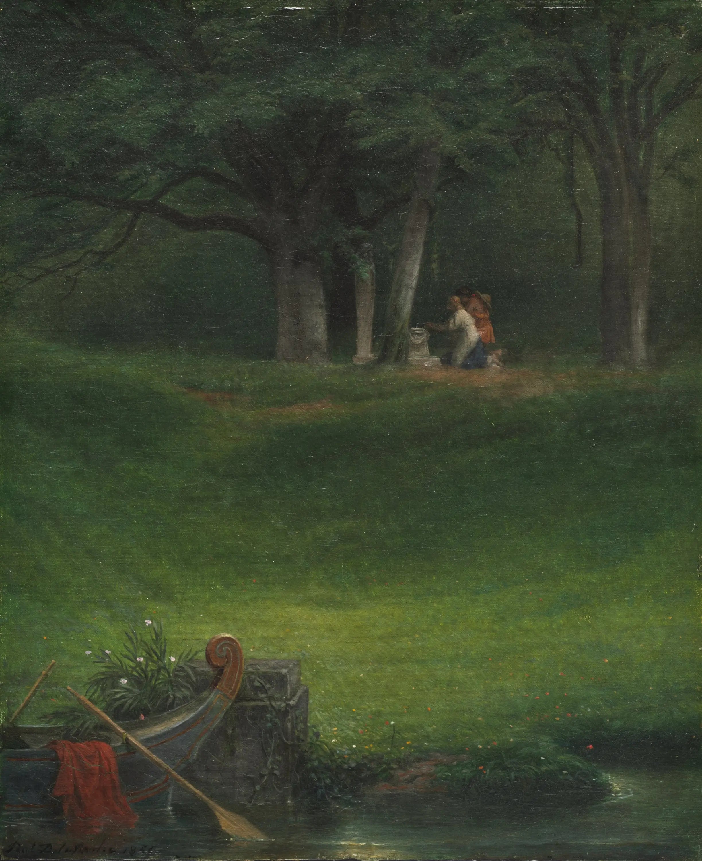 Offrande au dieu Pan - Paul Delaroche - Alpha Reproduction