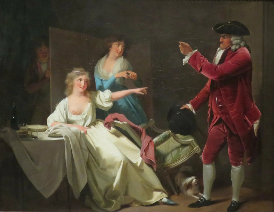 "Oh, wat een gek !" - Louis-Léopold Boilly

Source:
"Oh, quel fou !" - Louis-Léopold Boilly