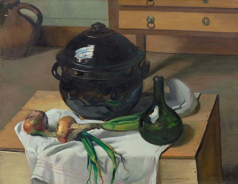 Uien en soep - Félix Vallotton

Source:
Oignons et soupe - Félix Vallotton