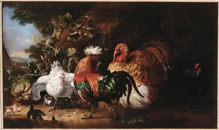 Boerderijdieren - Melchior de Hondecoeter