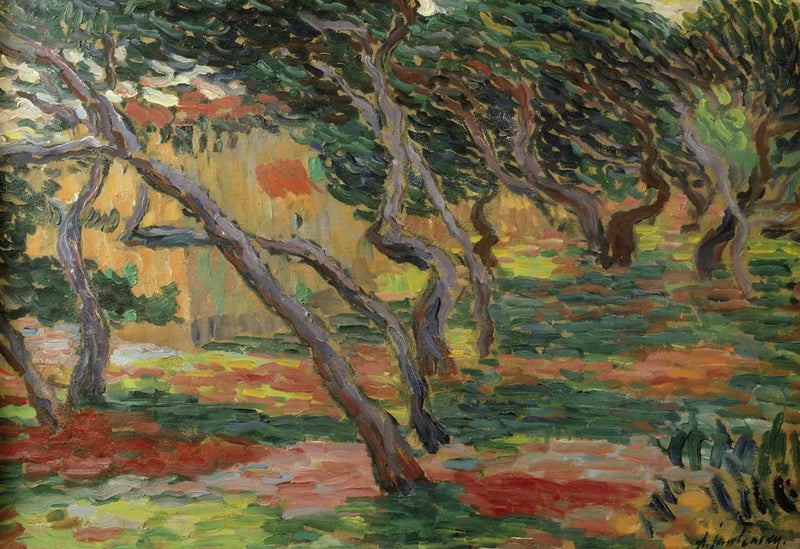 Reproductie van het schilderij 