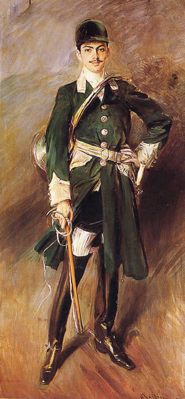 Olympe Hériot en scheepskapitein - Giovanni Boldini
