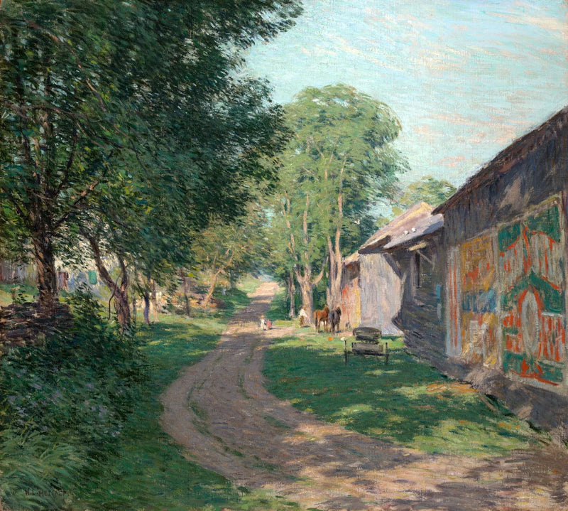 Schaduw van Sint-Jan - Willard Metcalf