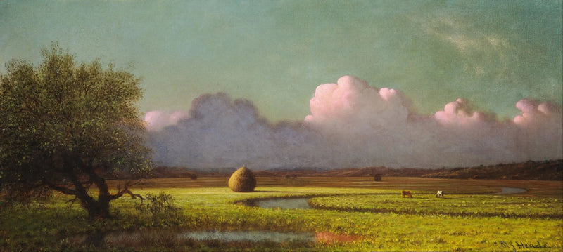 Ombre en licht: de moerassen van Newbury - Martin Johnson Heade

Source:
Ombre et lumière : les marais de Newbury - Martin Johnson Heade