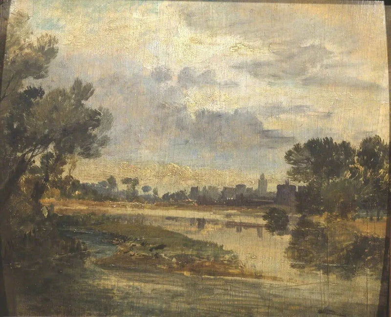 Op de Theems (?) - J. M. W. Turner