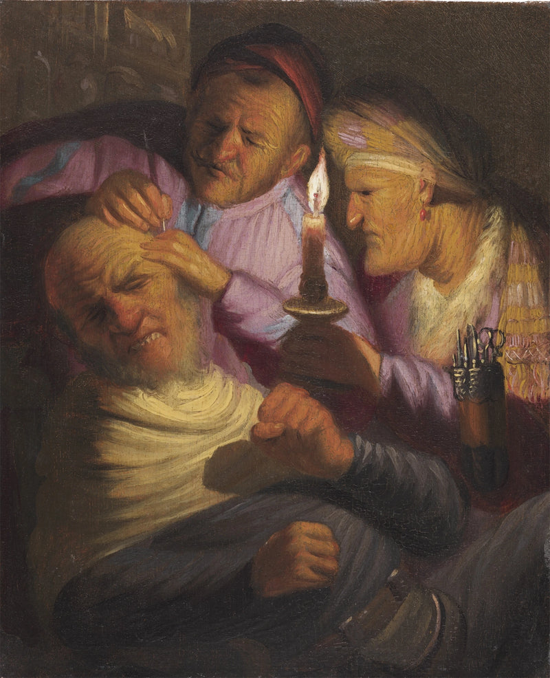 De Operatie (Allegorie van het Aanraken) - Rembrandt