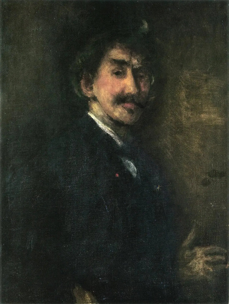 Goud en Bruin: Zelfportret - James Abbott McNeill Whistler