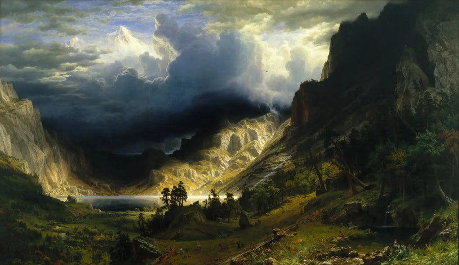Onweer in de Rocky Mountains - Albert Bierstadt

Source:
Orage dans les montagnes Rocheuses - Albert Bierstadt