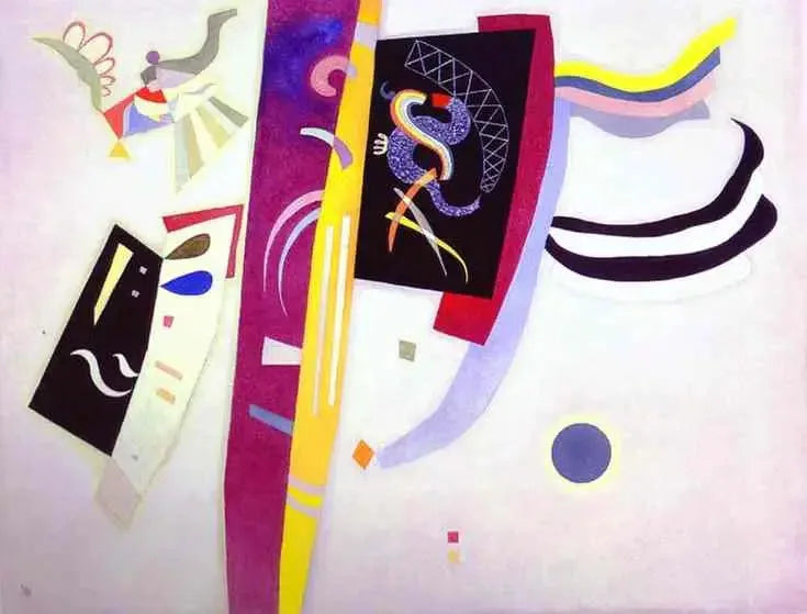 Oranje Violet - Vassily Kandinsky